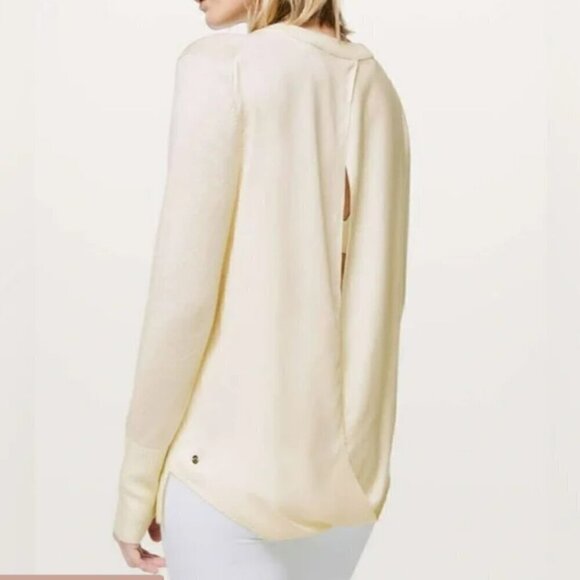 Lululemon Still At Ease Pullover Sweater Size 4 - Picture 1 of 5